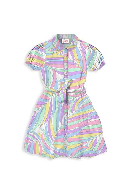Abito con stampa SAINT BARTH | ANM001 ANASTASIE JR00592F COTTON COLORS PALM PAST